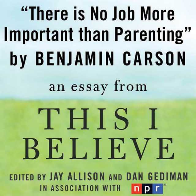 There is No Job More Important than Parenting