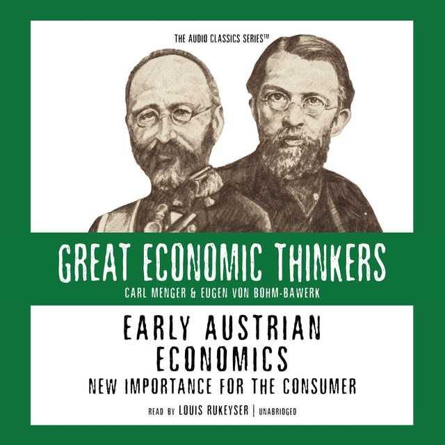 Early Austrian Economics