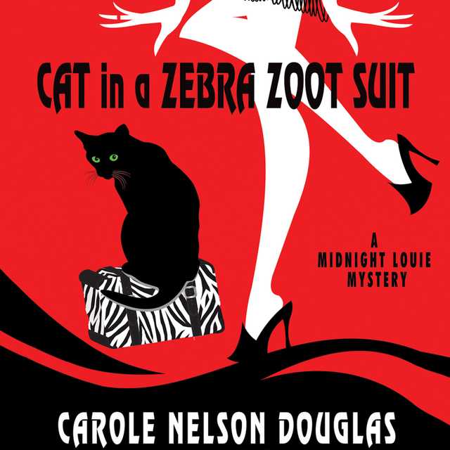 Cat in a Zebra Zoot Suit