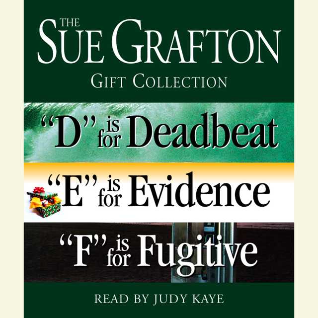 Sue Grafton DEF Gift Collection