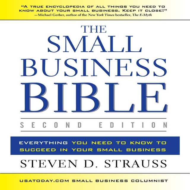 The Small Business Bible, 2E