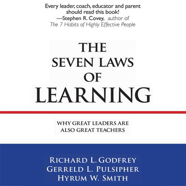 The Seven Laws of Learning
