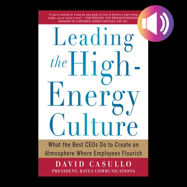 Leading the High Energy Culture