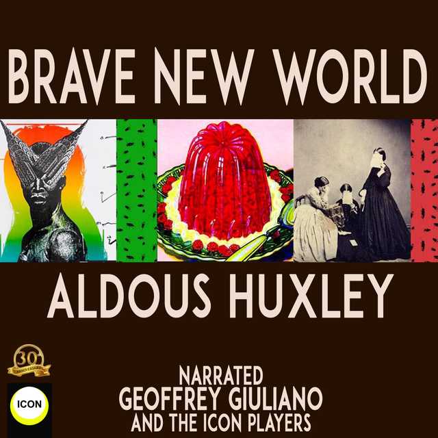 brave new world book cover poster