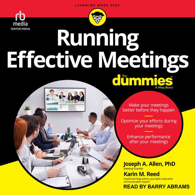 Running Effective Meetings For Dummies