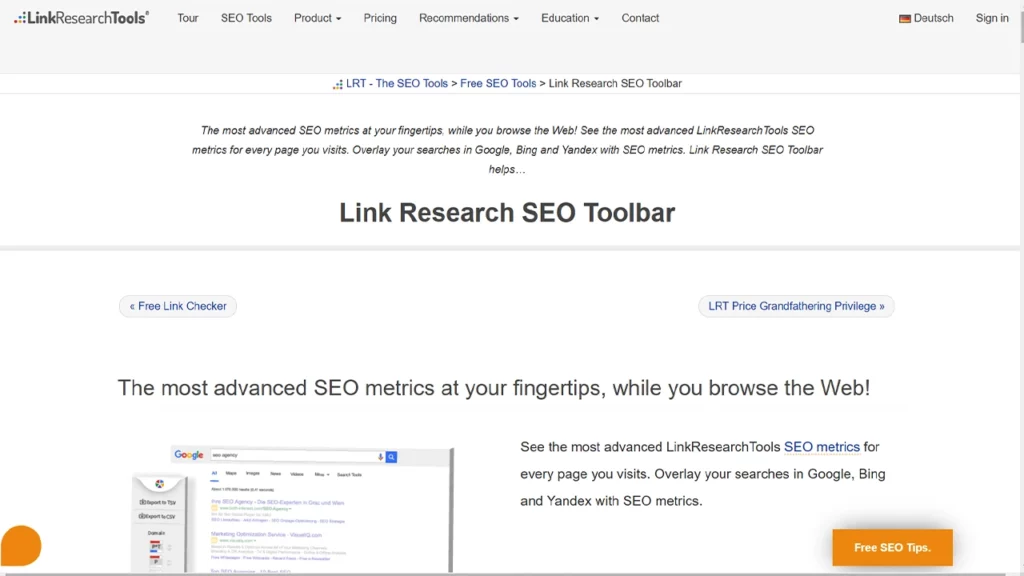 Link research SEO