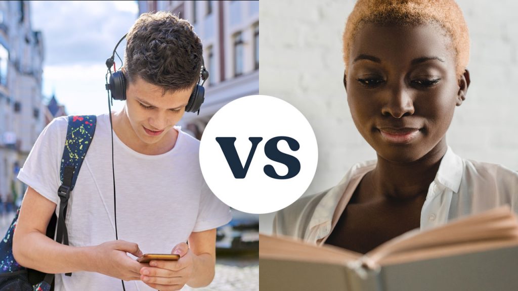 Audiobooks vs Reading