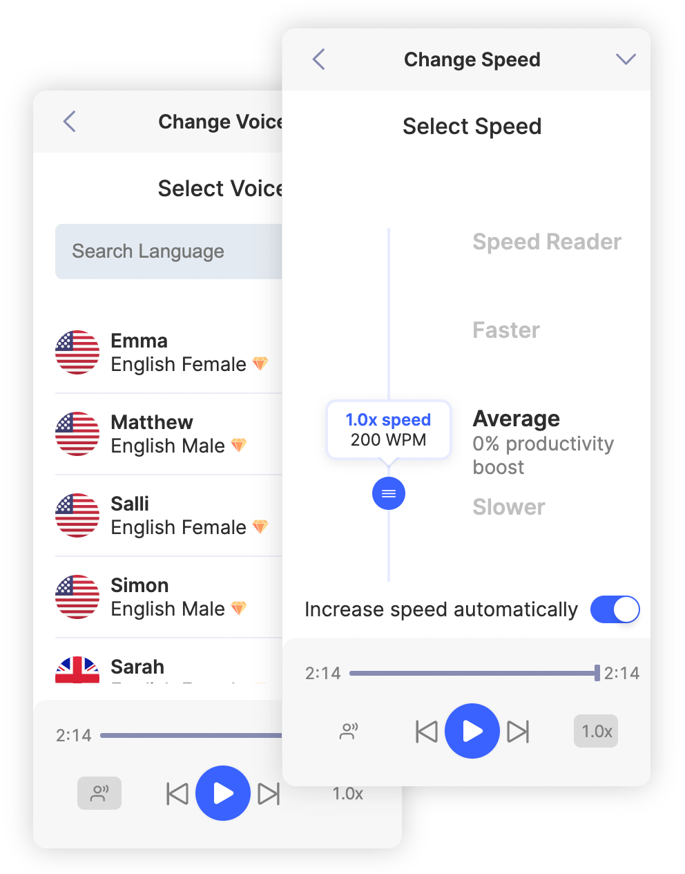 text to speech extension for google chrome