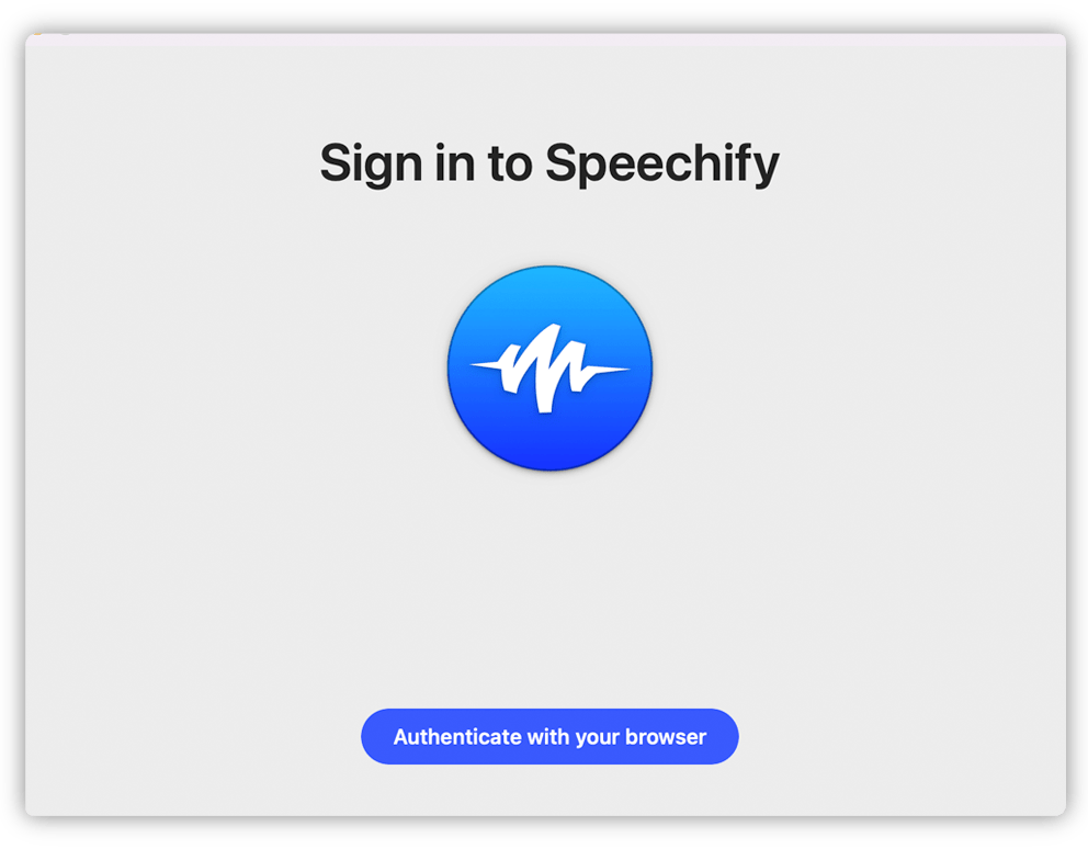 download speechify for mac