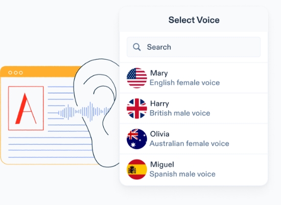 text to speech male voice